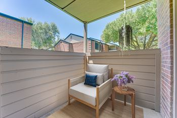 Private balcony